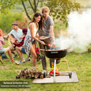 Barbecue Fire Blanket Insulation Mat Outdoor Camping Flame Delaying Grill Mats