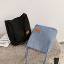 Travel Women's Sling Bag Shoulder Bags Ladies Pouch Flax Cloth Handbags Bags