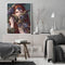 Frameless Oil Paint By Numbers Wall Art Posters Picture Craft Kit Home Gift
