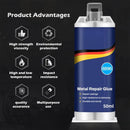 Iron Steel Metal Repair Glue Magic Welding Glue Repair Adhesive Industrial`