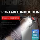 Flashlight Work Light Induction LED Headlight Night Running Fishing Headlamp