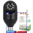 Light Bulb IP Camera - 2-Way Audio Surveillance Cameras with Motion Detection