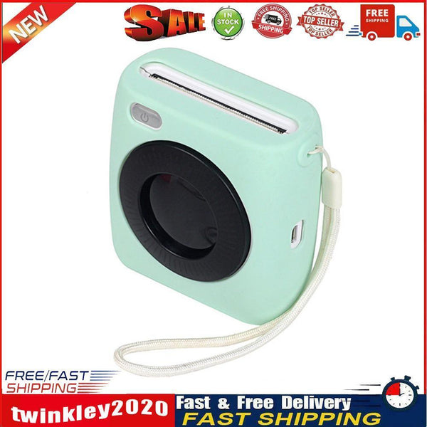 Silicone Protective Case Cover for Paperang P2 Mini Pocket Printer (Green) Newly