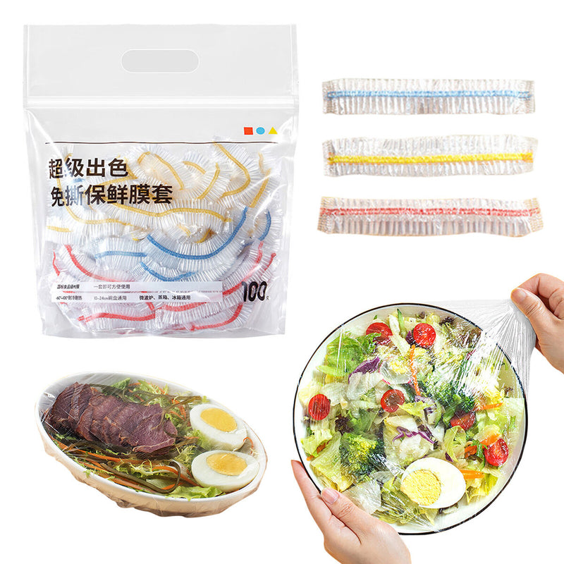 Fresh Keeping Bags - Durable Plastic Wrap Kitchen Supply for Leftovers & Pi