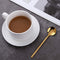 Round Shape Coffee Spoons Steel Mini Teaspoons Sugar U0T9 Y1Z4 R2A6 G2P1 Z2U8