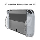 Detachable Transparent Handle Case Hard Protective Cover Fit for NS OLED Newly