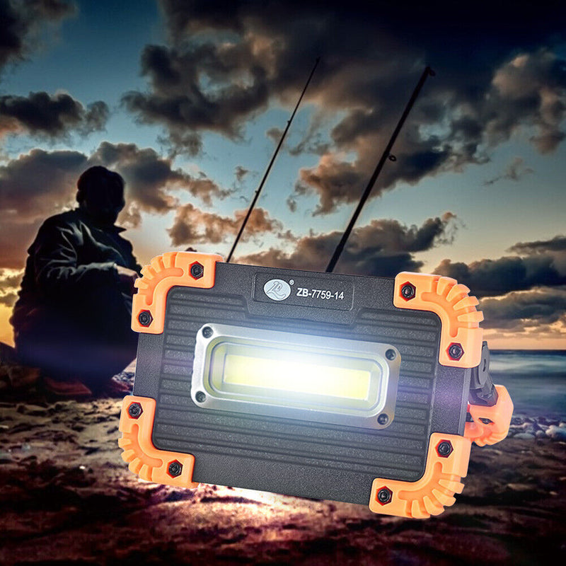 Mini LED Portable Flashlight Adjustable Outdoor Camping Super Bright Spotlight