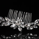 Clips Bridal Hair Ornaments Hair Combs Flower Hair Pin Leaf Crystal Tiara