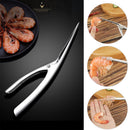Stainless Steel Lobster Remover Crayfish Opener Peeling Shrimp Peeler Tong