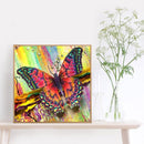 5D Kit Rhinestone Pictures DIY Butterfly Full Round Drill Diamond Painting