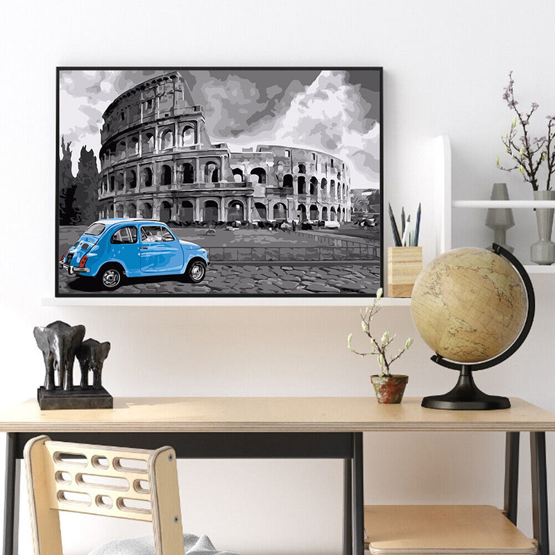 Colosseum 50x40cm Oil Paint By Numbers Picture DIY Painting SXD216045