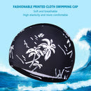 Swimming Caps Women Men Waterproof Ear Hair Protection Swim Hat (Black) Newly