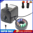 #A LED Lights Submersible Water Pump Aquarium Fish Tank Fountain Pond