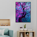 5D DIY Full Drill Diamond Painting Red Leaf Cross Stitch Embroidery Mosaic