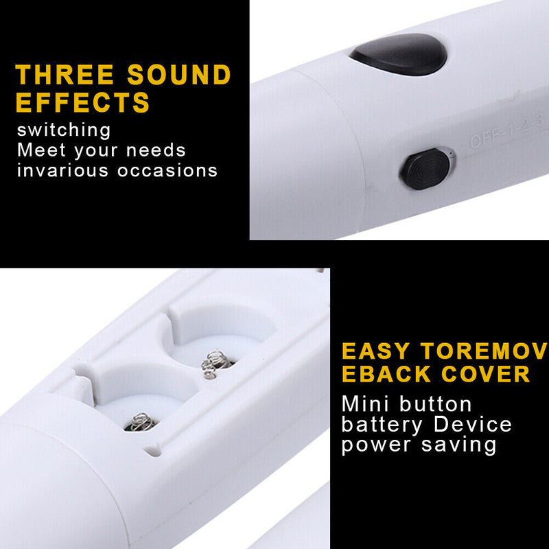 Practical Electric Whistle Referee Tones Football Game Whistle (White) Newly