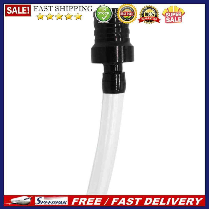 Motorcycle Gas Fuel Cap Valve Vent Breather Hose for ATV Dirt Bike(Black)