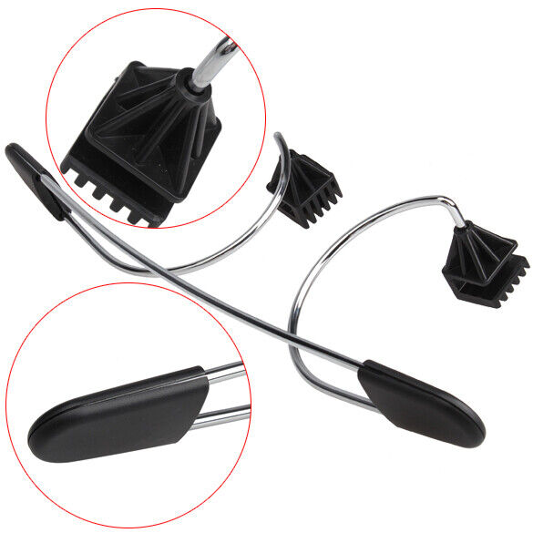 Headrest Seat Metal Stainless Coat Hanger Clothes Jacket Suits Shirts Holer