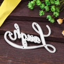 Metal Cutting Dies Stencils for DIY Scrapbooking Laugh Album Card (MS-858)