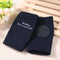 1 Pair Antiskid Baby Kneepads Protector Soft Crawling Leg Warmers(Navy Blue