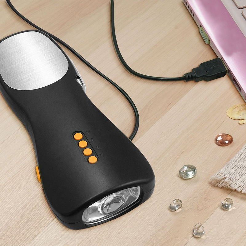 Emergency Rescue Flashlight Charging Power Bank Mobile Power Radio Receiver