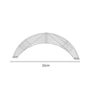 Garment Quilting Ruler Tablecloth Braided Twist Template DIY Sewing Weave C