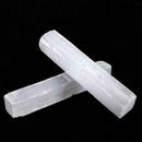 10Pcs Large Selenite Crystal Wands Sticks Crystal Cleaning Protection - F5G8