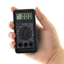 Mini Digital Multimeter DMM Meter Ammeter Ohmmeter Voltmeter Multi-Test