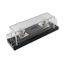 Car Audio Fuse Holder Transparent Cover Car Fuse Box for Automotive Boat Marine