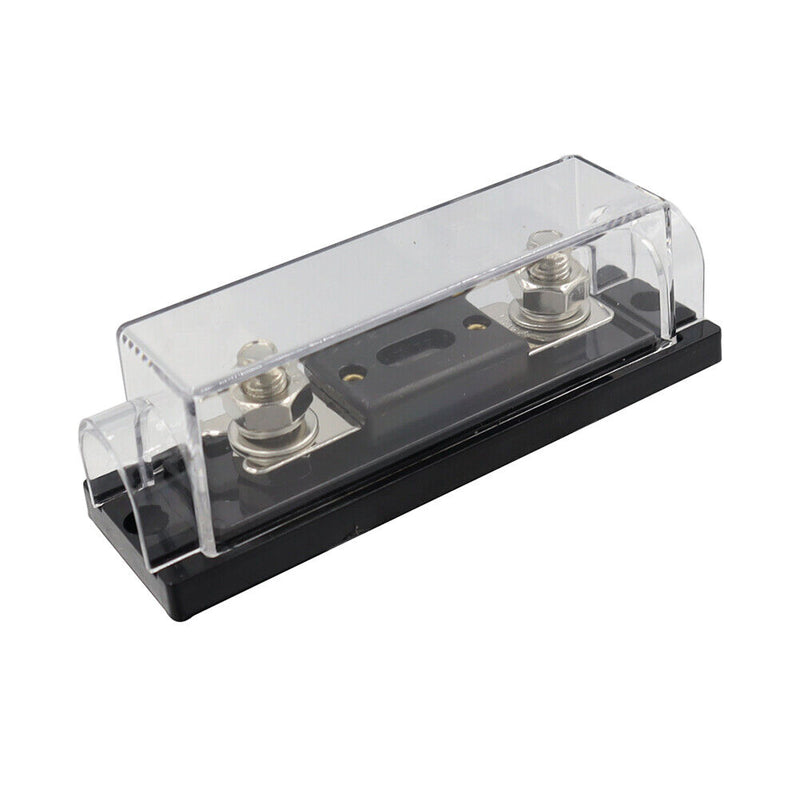 Car Audio Fuse Holder Transparent Cover Car Fuse Box for Automotive Boat Marine