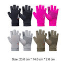 Summer Half Finger Gloves Breathable Anti-Slip Outdoor Sport Mitten (Pink) Newly