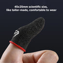 #A 1 Pair Gaming Finger Sleeve Practical Breathable for PUBG Covers Touch Screen