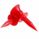 10X 30mm 12" Red Plastic Golf Step Castle Golf tees D4X9 Golfe Accesso CL H5F8