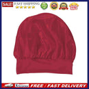 Women Night Hair Cap Double Layer Satin Headwear Adjustable Curly Hair Stylin