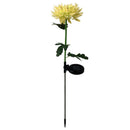 4pcs LED Solar Light Chrysanthemum Lawn Stake Lamps Garden Decor