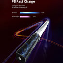 RGB Handheld LED Photography Light Stick with USB Rechargeable Built-In Battery