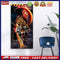 5D DIY Diamond Painting Kits Full Round Drill Moonlight Tiger Mosaic Art (Y64
