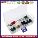 71pcs/set A/C Rubber Gasket+ AC Valve Core+ Remover Tool Assortment Kit