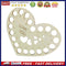 DIY Embroidered Hollow Thread Board Wooden Home Cross Stitch Needle Sewing To