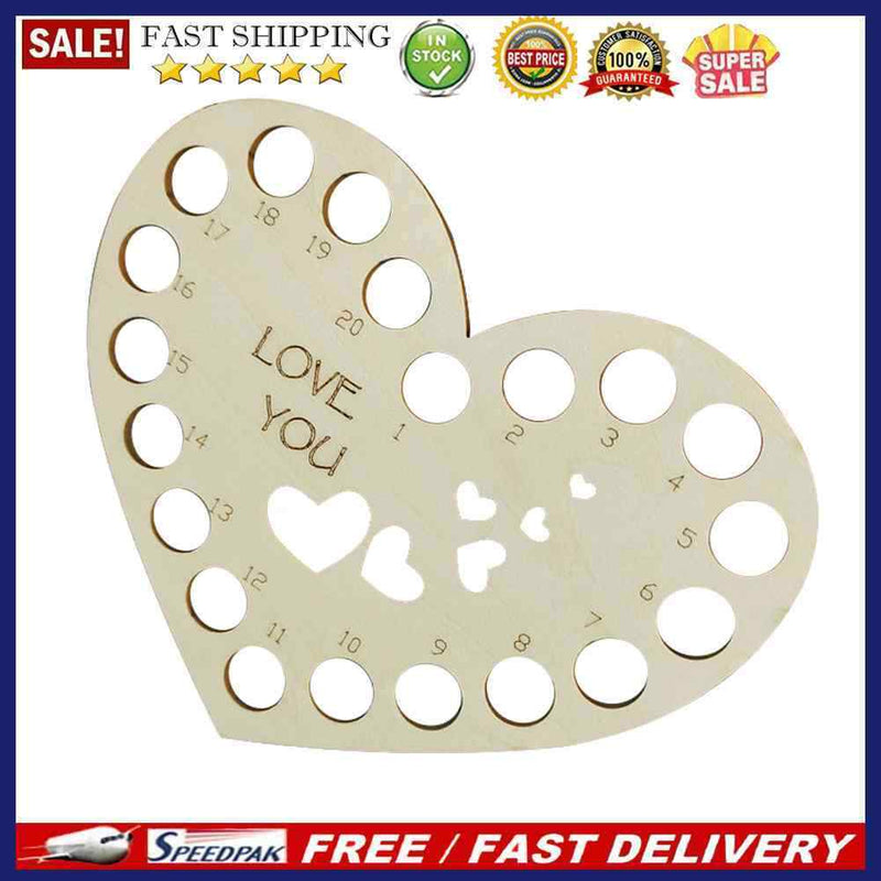 DIY Embroidered Hollow Thread Board Wooden Home Cross Stitch Needle Sewing To