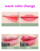 Long-lasting moisturizing Aloe Vera Lip Balm Lipstick Lip Care Color Changing