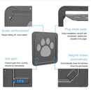 Pet Dog Lockable Screen Door with Magnetic Dog Cats Enter Sliding Gate Supplies