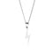 Women Jewelry Necklace Choker Long Chain Stainless Steel Lightning Pendant