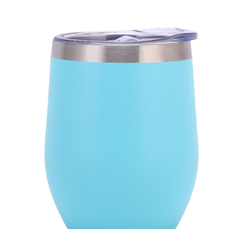 Beer Coffee Mug Stainless Thermal Leak Proof Insulation Cup with Lids (C) Newly