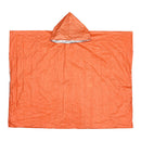 Waterproof Hooded Rain Poncho Raincoat Outdoor Hiking Bike Cycling Rainwear