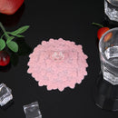 Cherry Silicone Leakproof Heat Resistant Cover Seal Cup Lid (Nude Pink)