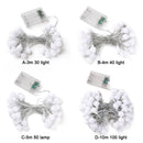 LED String Light Camping Tent Outdoor Bulb Waterproof Party Yard Decor (D)