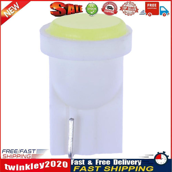 10pcs White LED T10 COB W5W Car Interior Wedge Door Side Bulb Lamps Newly