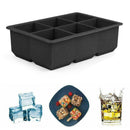 Big Ice Cubed Maker Large Cube Square Trays Molds Whiskey Cocktails Moulds N3F4