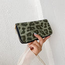 Fashion Leopard Women Wallet Portable Long Coin Purse Female PU Card Clutch B