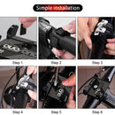 OUO Q-88 Bicycle Scooter Aluminum Alloy Mobile Phone Holder MTB Bike Phone Stand